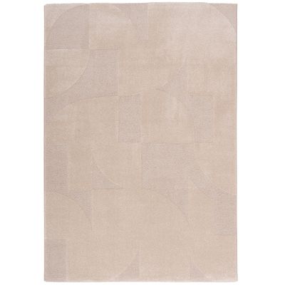 Designer Hochflor Teppich Nosy Modern Creme