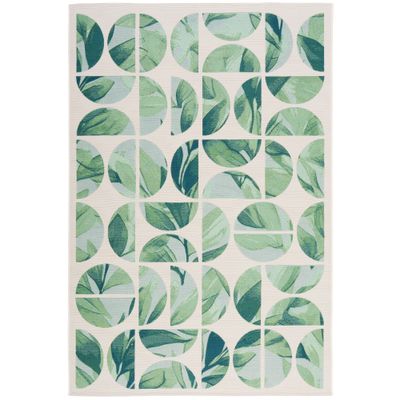 In- & Outdoor Teppich Malibu Grün Modern