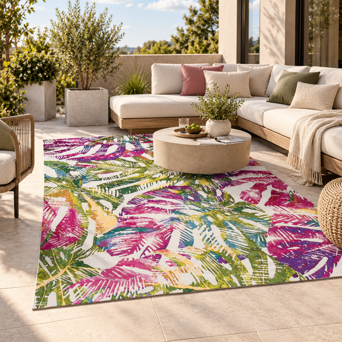In- & Outdoor Teppich Florida Jungle Art