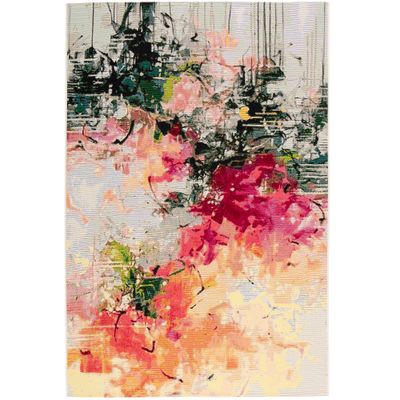 In- & Outdoor Teppich Florida Blumen Modern