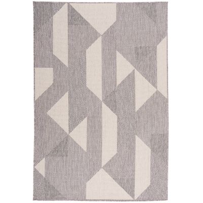 In- & Outdoor Teppich Carpetto Grau Modern