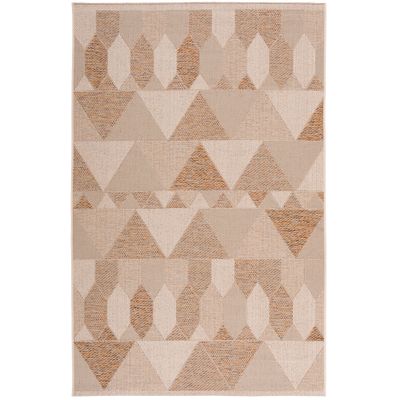 Panama Indoor-Outdoor Teppich Nuss Modern Flachgewebe