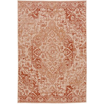 Carpetto In & Outdoor Teppich Orient Terrakotta