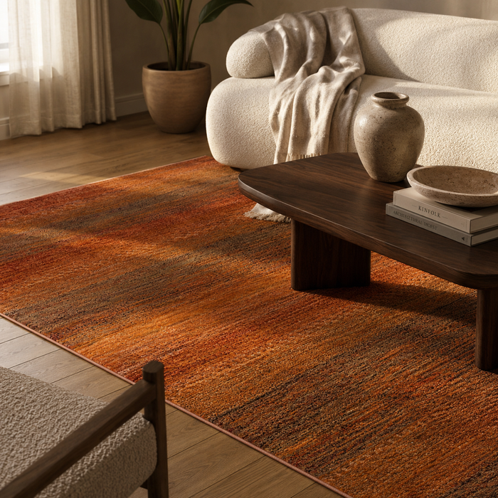 Tapis Vintage Oriental Navira Rouge Foncé