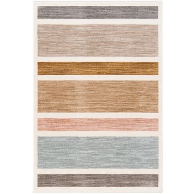 Teppich Valero Vintage Bunt Stripes Modern