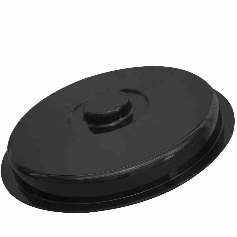 WECK Ersatzdeckel für WAT 14/14A/15, außen Ø ca. 37,5 cm, Kunststoff, schwarz