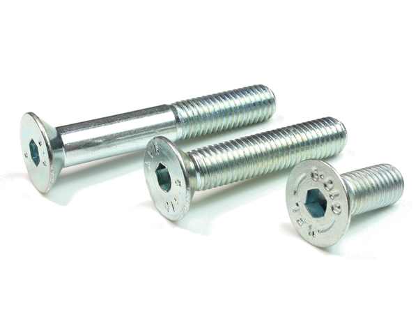 sourcing map M8x80mm 10.9 Kohlen Stahl Senkkopfschrauben Senkkopf 8 Stück | Innensechskan Schraube
