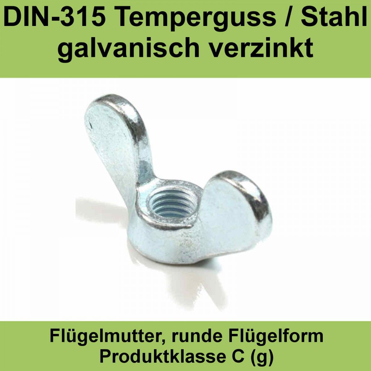 DIN 315 Temperguss verzinkt online kaufen | WÜRTH