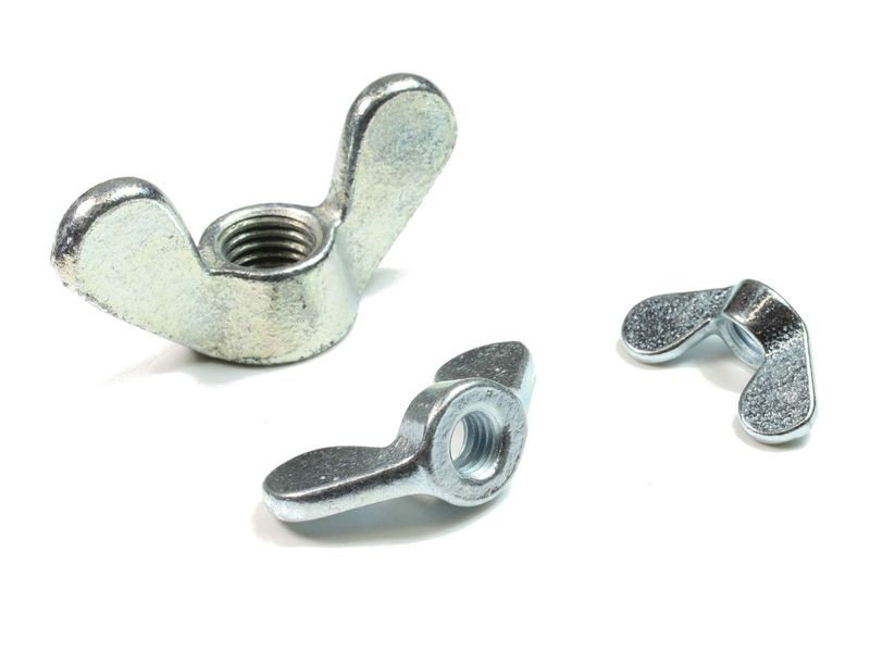 20x naturfarbene Nylon-Flügelmuttern M8 aus Kunststoff, Handmuttern | Korrosionsbeständige, nicht leitende Flügelmutter, leicht von Hand anzuziehen und nachzustellen 20x naturfarbene Nylon-Flügelmuttern M8 aus Kunststoff, Handmuttern | Korrosionsbeständige, nicht leitende Flügelmutter, leicht von Hand anzuziehen und nachzustellen