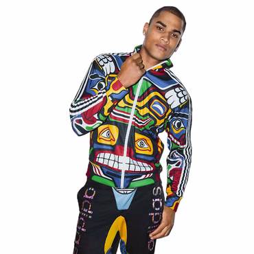Adidas Jeremy Scott Totem TT Eagle Jacke Obyo Z33187 Track Top Limited Edition