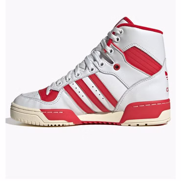 adidas Rivalry Hi Top Ten Damen Sneaker GW2181 Originals Schuhe GW2181 Weiß Rot 