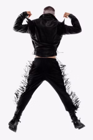 adidas Originals Jeremy Scott JS Fringe TP Fransen Sporthose Fashion Track Pants