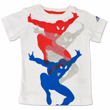 ADIDAS + MARVEL BABY KINDER SOMMER SET ANZUG SPIDERMAN KURZE HOSE T-SHIRT SPINNE