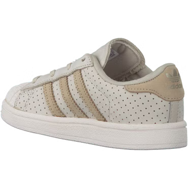 adidas Originals Superstar Fashion Baby Lauflern Schuhe Kinder Sneaker Beige