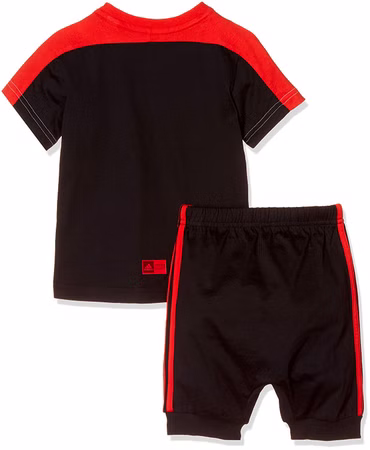 ADIDAS + MARVEL BABY KINDER SOMMER SET ANZUG SPIDERMAN KURZE HOSE T-SHIRT 68 74