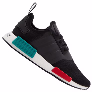 Adidas Originals Nmd R1 Sneaker Boost Turnschuhe EF4260 Schuhe Sdhwarz Grün Rot