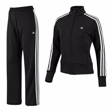 Adidas ESS 3S Damen Jogginganzug Trainingsanzug Anzug Sportanzug Hose Jacke