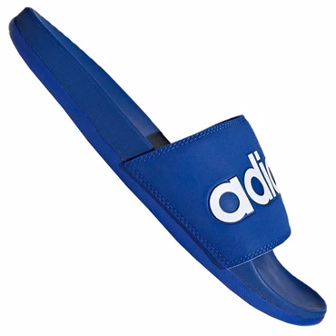 adidas Adilette Comfort Badeschuhe Badelatschen Sauna Sandalen Royal Blau Gr. 39