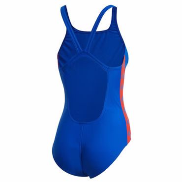 adidas 1Piece Tape Swimsuit Badeanzug Sport & Freizeit Schwimmanzug Blau Rot