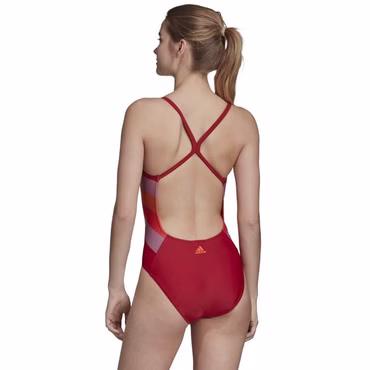 adidas 1Piece Swimsuit Badeanzug Sport & Freizeit Linear Logo Schwimmanzug