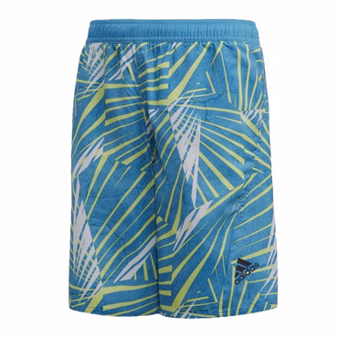 adidas ESS 3S Kinder Jungen Board Shorts Badeshorts Badehose Shock Cyan Türkis