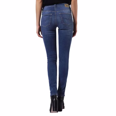 Diesel Skinzee High Waist super slim Damen Jeans Skinny Hose Blau R88VA Neu