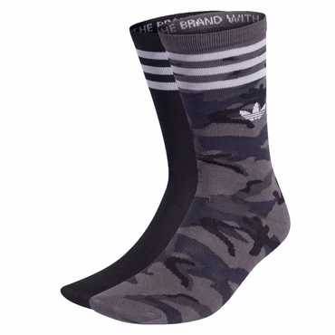 2x adidas Originals Camo Crew Trefoil Sneaker Freizeit & Sport Socken Set 37-42
