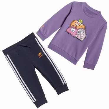 adidas Originals X Kevin Lyons Kinder Jogger Sweatshirt + Hose Set 2-Teiler