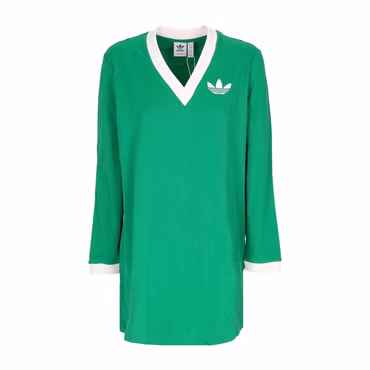 adidas California Cali Tee Dress Trefoil Fashion Kleid IB2051 Grün 34 36 38