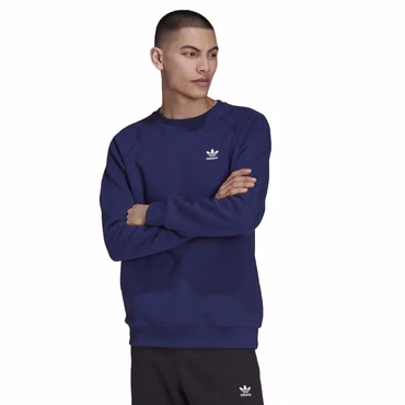adidas Originals Essential Crew Sweatshirt Herren Pullover Sweater NightSky Navy