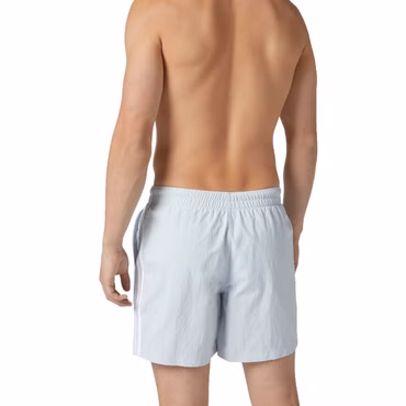 adidas 3 Stripes Board Shorts Herren Retro Badeshorts Badehose  Swim Halo Blue