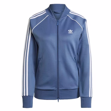 adidas Damen Superstar TT Track Top Sportjacke Trainings Jacke GN2949 Crew Blue