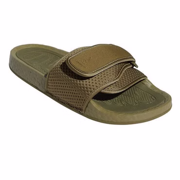 adidas Pharrell Williams Chancletas HU Human Boost Slides Adilette Sandale Oliv