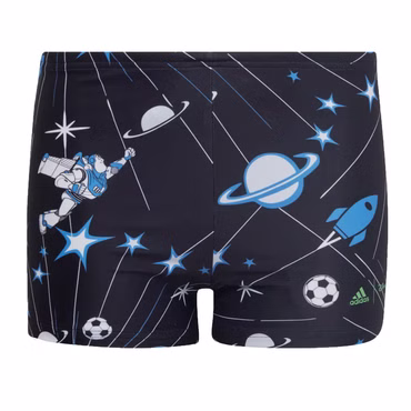 ADIDAS DISNEY Buzz Lightyear Kinder Jungen Boxer Badehose Weltall Planeten
