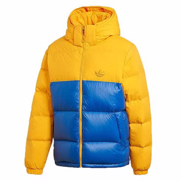adidas Originals Down Regen Winter Daunen Jacke Steppjacke dick gefüttert Gelb