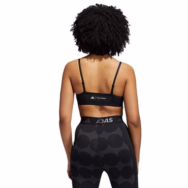 Adidas X Marimekko Aeroknit Sport Bra Fitness Top Gym Soft Cups Yoga Pilates