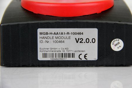 Euchner MGB H AA1A1 R 100464 Griffmodul + MGB E A 100465 Fluchtentriegelung Euchner MGB H AA1A1 R 100464 Griffmodul + MGB E A 100465 Fluchtentriegelung