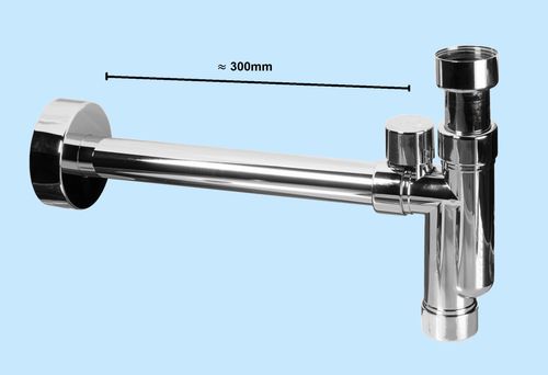 Design Siphon Sifon McAlpine CAT32V-CB mit Reinigungsöffnung und Belüftung 1 1/4" 32mm Abgang