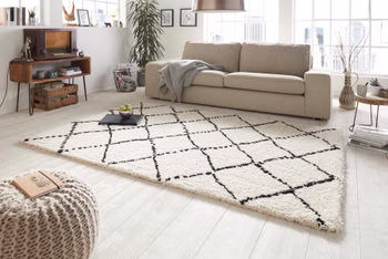 1373-Design-Velours-Hochflor-Teppich-160-x-230-cm-Hash-Creme-Schwarz-HF-11_3.jpg