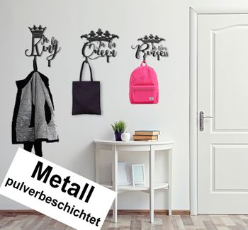 1511-3er-Set-Design-3D-Garderobe-Kleiderhaken-King-Queen-Princess-Deko-Wanddeko-Archtwain-Studio-Design-Industrie-Look.jpg