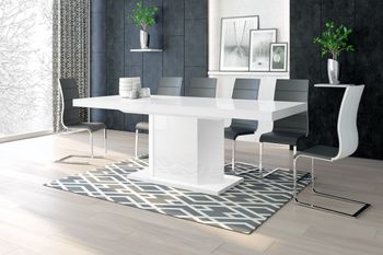 5603-4er-Set-Design-Esszimmerstuhl-ST-888-Schwarz-Weiss-glaenzend-Freischwinger-Schwingstuhl-Stuhl_1.jpg