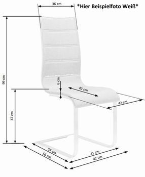 5603-4er-Set-Design-Esszimmerstuhl-ST-888-Schwarz-Weiss-glaenzend-Freischwinger-Schwingstuhl-Stuhl_3.jpg