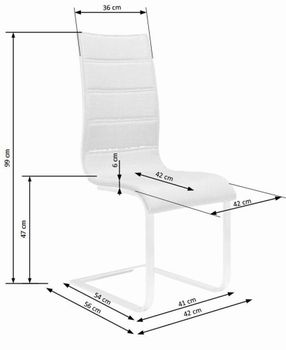 5604-4er-Set-Design-Esszimmerstuhl-ST-888-Weiss-Weiss-glaenzend-Freischwinger-Schwingstuhl-Stuhl_1.jpg