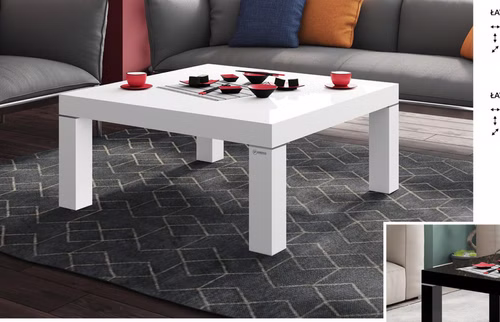 Design Couchtisch H-222 Hochglanz Highgloss Tisch