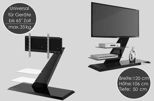 Design TV Schrank HZ-111 Hochglanz TV Rack TV Möbel Fernsehtisch TV Ständer