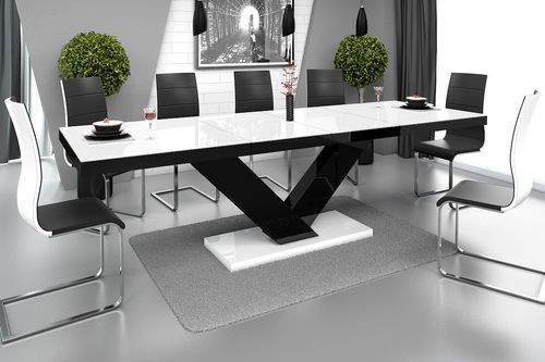 Design Esstisch Tisch HE-999 ausziehbar 160 bis 256 cm