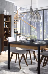 6107-Design-Esstisch-Tisch-DE-2-Marmor-Schwarz-Nussbaum-ausziehbar-200-bis-240-cm_1.jpg 6107-Design-Esstisch-Tisch-DE-2-Marmor-Schwarz-Nussbaum-ausziehbar-200-bis-240-cm_1.jpg