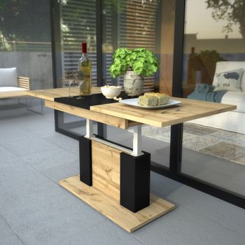 6109-Design-Couchtisch-Tisch-DP-1-Eiche-Wotan-Schwarz-matt-hoehenverstellbar-ausziehbar-Esstisch_2.jpg