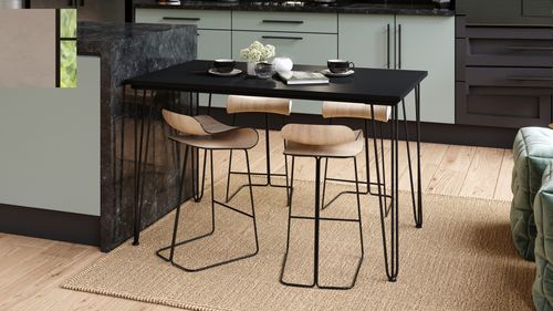 Design Esstisch Hairpin Esszimmer Tisch 120x75x70 cm