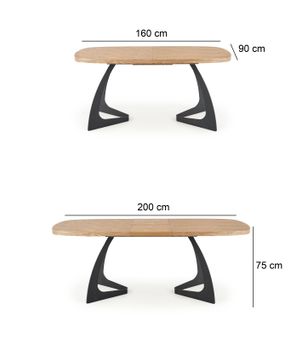6137-Design-Esstisch-HAV-111-Eiche-Natur-Schwarz-matt-ausziehbar-160-200.jpg